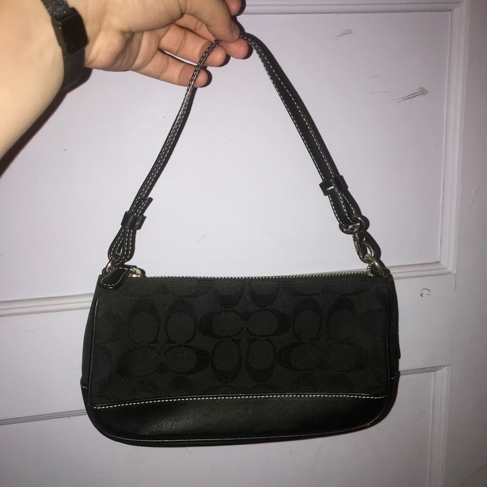 Coach Black Purse - small